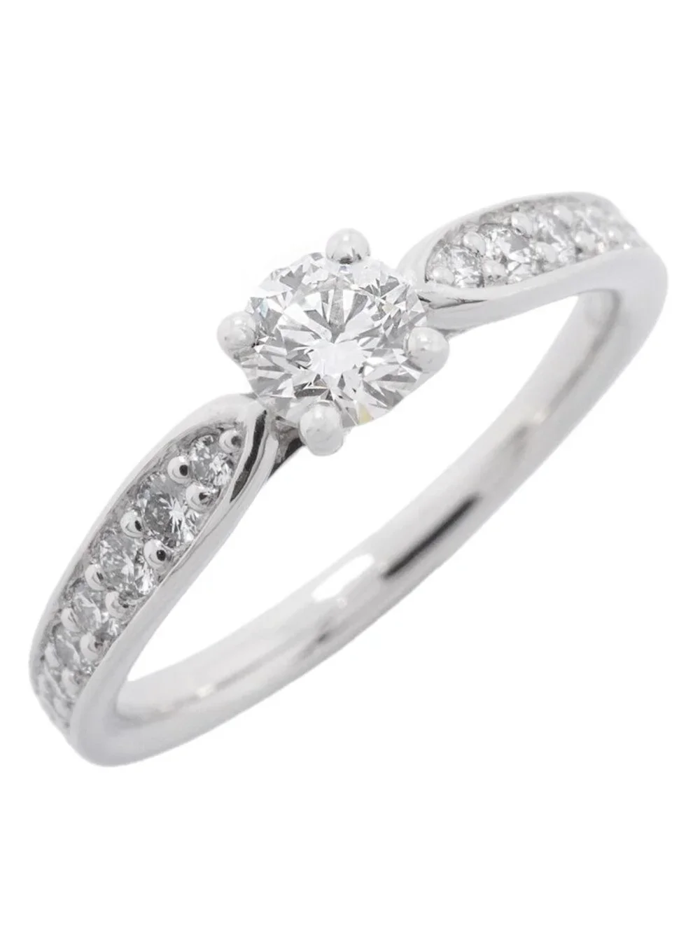 Tiffany & Co Ring Harmony Platinum Diamond